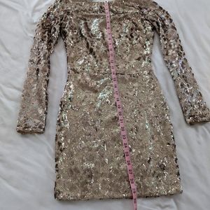 Sequins mini dress size S (0-2)